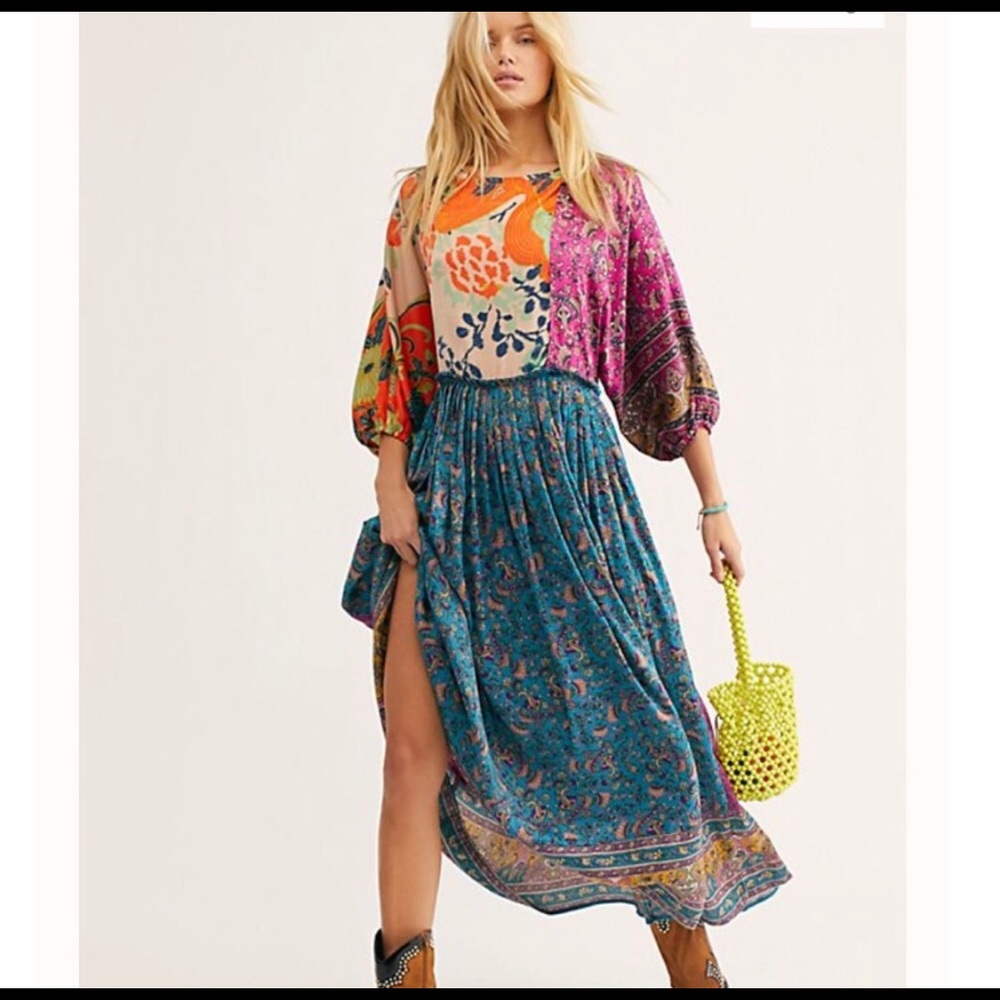 Free People what you want maxi dress